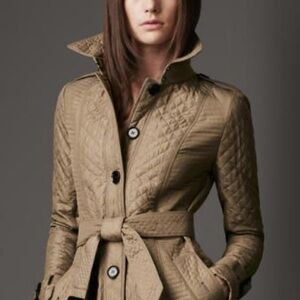 Burberry Trench Coat. Burberry Quilted Trench Coat. Authentic.